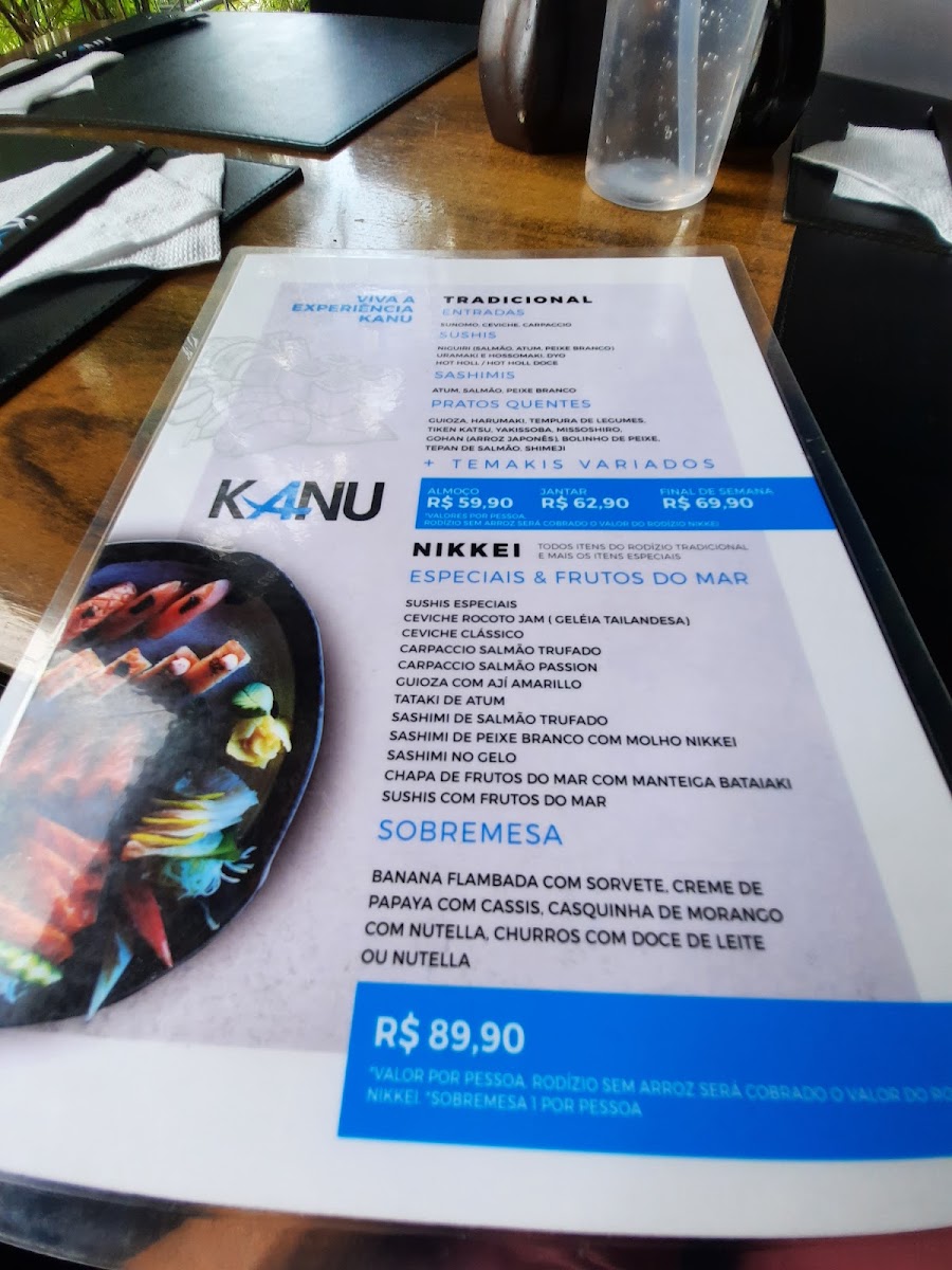Menu Kazu Sushi Cidade Universitária-1